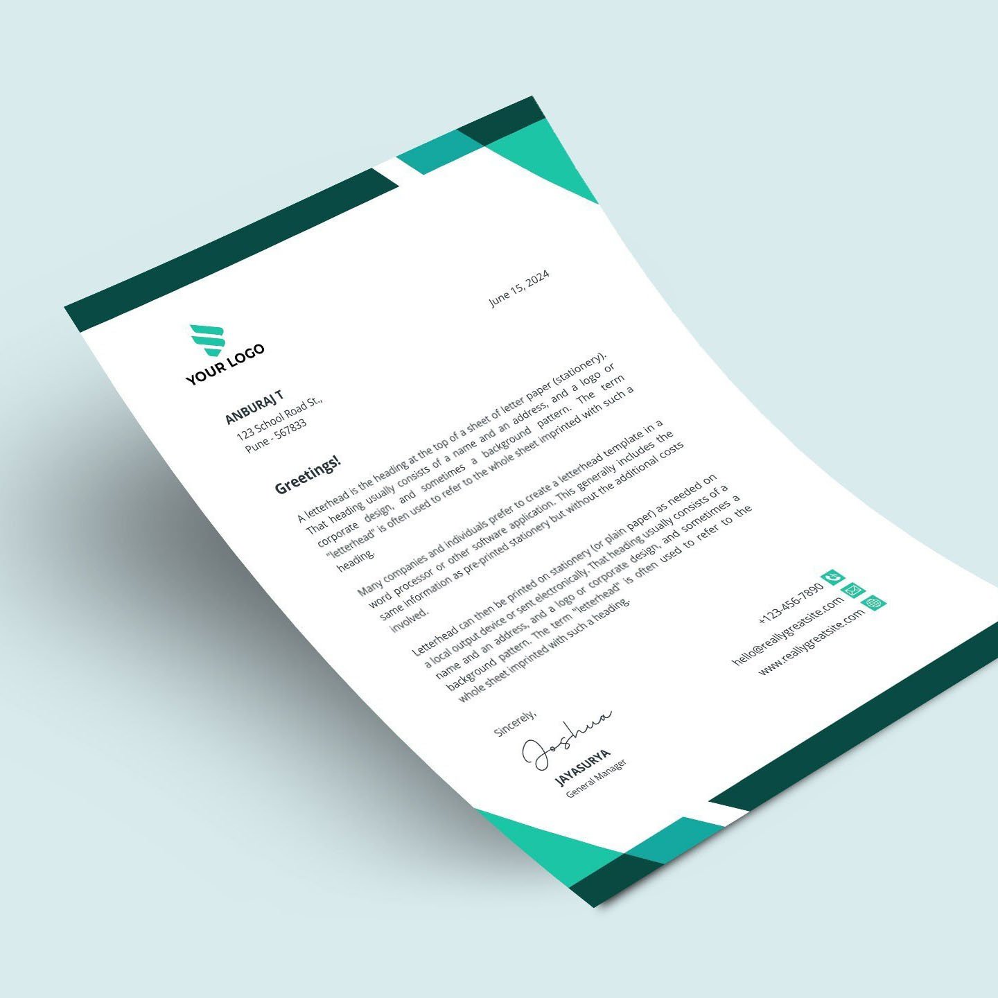 Letterheads